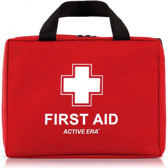 EHBO-tas met 220 items - inclusief oogspoeling