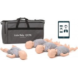 Laerdal - Little baby QCPR - reanimatie- en verslikkingsbaby in 1 - per 4 stuks